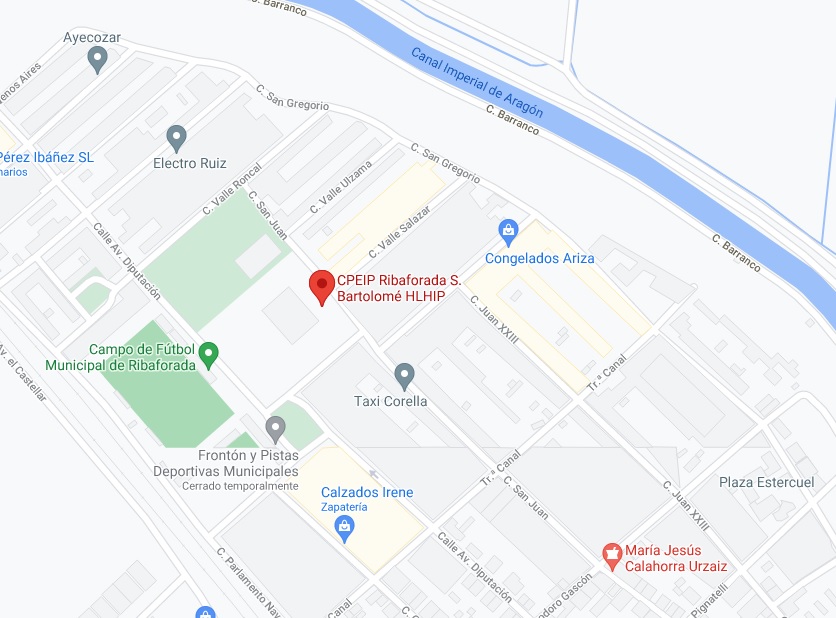 Mapa ubicación colegio